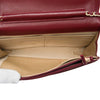 Chanel CC Embossed Calfskin Camellia Wallet On Chain Secondhand