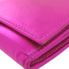Miu Miu Metallic Leather Long Wallet Secondhand