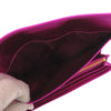 Miu Miu Metallic Leather Long Wallet Secondhand