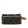 Celine Mini Triomphe Coated Canvas Claude Crossbody Secondhand