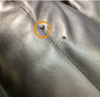 LOEWE Puffy Yago Leather x Nylon Backpack in Black x Brown Secondhand