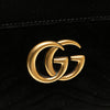 Secondhand Gucci Small GG Marmont Matelasse Velvet Crossbody