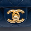 Chanel Small Quilted Caviar and Lambskin In The Loop Bowling Bag Secondhand
