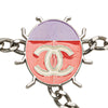 Secondhand Chanel Silver Plated and Enamel CC Ladybug Chain Link Belt