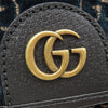 Gucci GG Velvet Double Buckle Backpack Secondhand
