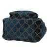 Gucci GG Velvet Double Buckle Backpack Secondhand