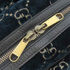 Gucci GG Velvet Double Buckle Backpack Secondhand