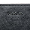 Prada Saffiano Banana Print Clutch Secondhand