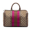 Gucci Medium GG Canvas Web Joy Boston Bag Secondhand