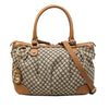 Gucci Diamante Canvas Sukey Satchel Secondhand