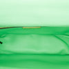 Fendi Zucca Embossed Leather Chain Midi Baguette Secondhand