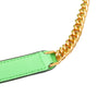 Fendi Zucca Embossed Leather Chain Midi Baguette Secondhand