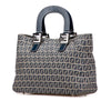 Fendi Small Zucchino Canvas Twins Tote Secondhand