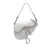 Dior Studded Leather Saddle Bag Secondhand