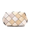 LOEWE Small Woven Leather Surplus Basket Bag Secondhand
