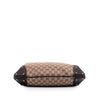 Secondhand Gucci Medium GG Canvas Bamboo Indy Hobo