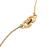 Dior Gold Plated CD Logo Chain Necklace Secondhand
