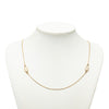 Dior Gold Plated CD Logo Chain Necklace Secondhand