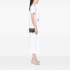Dior Small Oblique Canvas Saddle Pouch with Chain Secondhand