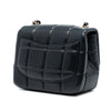 Chanel Mini Quilted Lambskin Resin Crystal Square Monacoco Flap Secondhand
