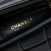Chanel Mini Quilted Lambskin Resin Crystal Square Monacoco Flap Secondhand