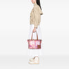 LOEWE Paulas Ibiza Small Canvas Waterlily Print Cushion Tote Secondhand