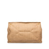 Prada Large Woven Goatskin Madras Shopping Tote Secondhand
