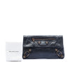 Balenciaga Lambskin Motocross Giant 21 Envelope Clutch Secondhand