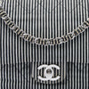 Chanel Medium Classic Canvas Stripes Double Flap Secondhand