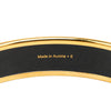 Secondhand Hermès Wide Pilgrim Enamel Bangle 62