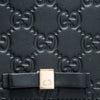 Gucci Mini Guccissima Bow Signature Wallet On Chain Secondhand