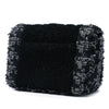 Chanel Medium CC Shearling and Tweed Chain Flap Secondhand