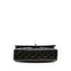 Chanel Medium Classic Striped Patent Double Flap Secondhand