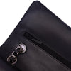 Chanel Medium Classic Striped Patent Double Flap Secondhand