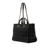 Chanel Medium Canvas Square Stitch Deauville Tote Secondhand