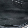 Saint Laurent Croc Embossed Leather Monogram Zip Pouch Secondhand