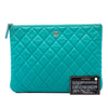 Chanel Medium Quilted Caviar O Case Clutch Secondhand