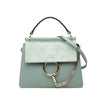 Chloé Small Calfskin and Suede Faye Satchel Secondhand