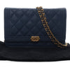 Chanel Quilted Caviar Boy Wallet on Chain Secondhand