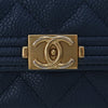 Chanel Quilted Caviar Boy Wallet on Chain Secondhand