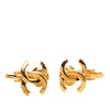 Chanel CC Gold Plated Clip On Earrings Secondhand