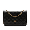 Chanel CC Quilted Caviar Wallet on Chain Secondhand