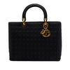 Dior Large Nylon Microcannage Lady Dior Secondhand