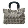 Fendi Small Zucchino Canvas Twins Tote Secondhand