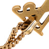 Louis Vuitton Nigo Gold Plated Squared Logo Pendant Necklace Secondhand
