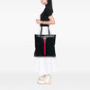 Gucci Large GG Velvet Web Ophidia Tote Secondhand