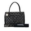 Chanel Caviar Medallion Tote Secondhand