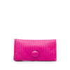 Bottega Veneta Nappa Intrecciato Turn Lock Clutch Secondhand