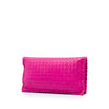 Bottega Veneta Nappa Intrecciato Turn Lock Clutch Secondhand