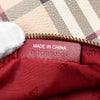 Burberry Haymarket Check Coated Canvas Peyton Crossbody Secondhand